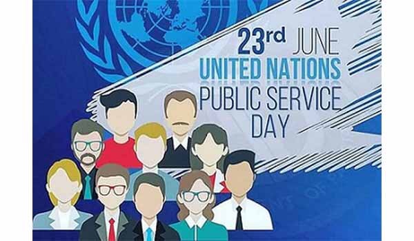 United Nations Public Service Day celebrated on 21st June Every year